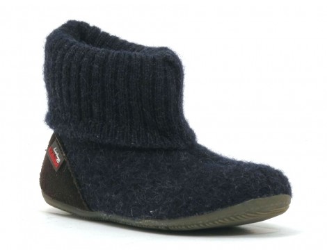 Kitzbuhel Pantoffel blauw