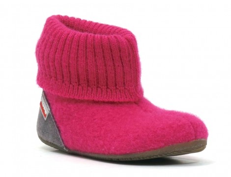 Kitzbuhel Pantoffel fuchsia roze