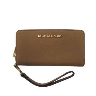 Michael Kors Portemonnee bruin natu