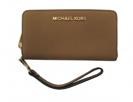 Michael Kors Portemonnee bruin natu