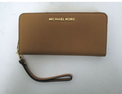 Michael Kors Portemonnee bruin natu