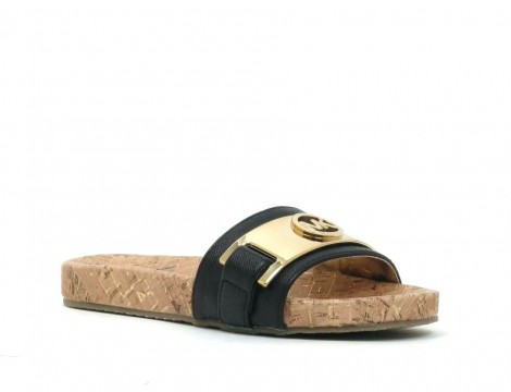 Michael Kors Kids Slipper zwart