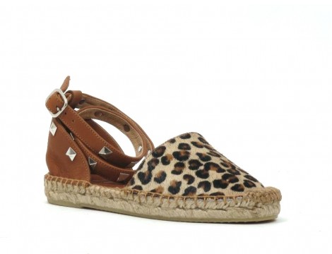 Clic Espadrille cognac