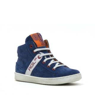 Franco Romagnoli Veterschoen jeans blauw