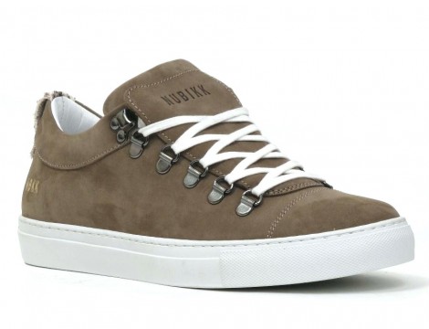 Nubikk Veterschoen taupe