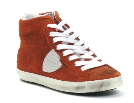 Philippe Model Kids Sneaker oranje