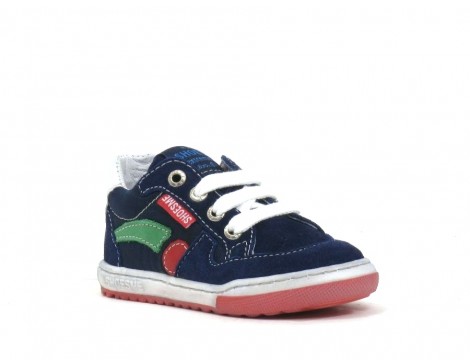 Shoesme Veterschoen blauw