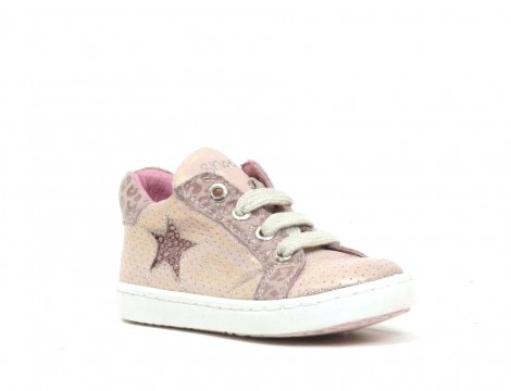 Shoesme Veterschoen roze