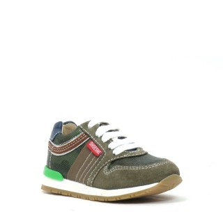 Shoesme Veterschoen groen