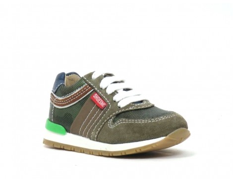 Shoesme Veterschoen groen