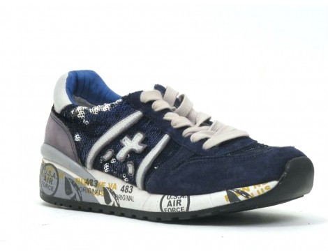 Premiata Sneaker blauw