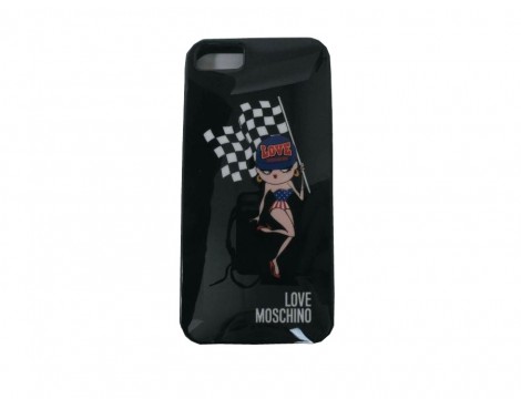 Moschino Iphonehoes zwart