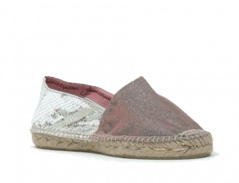 Gaimo Espadrille zilver