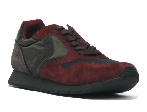 Voile Blanche Sneaker bordeaux