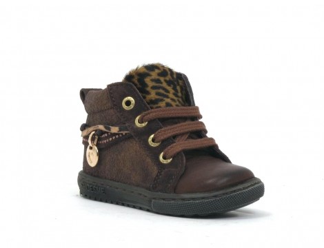 Shoesme Veterschoen bruin