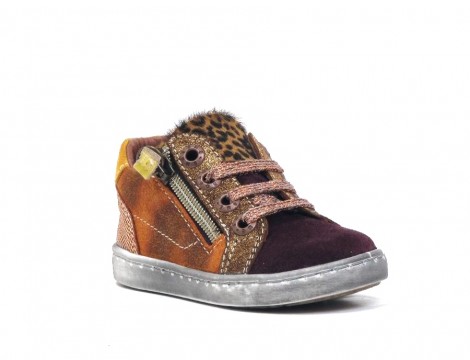 Shoesme Veterschoen bordeaux