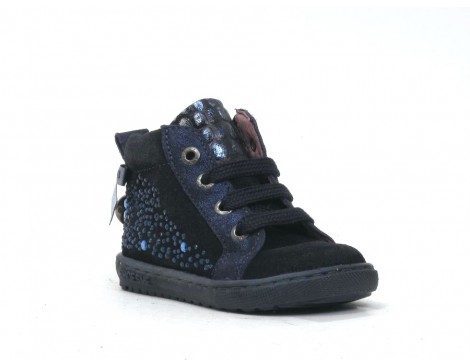 Shoesme Veterschoen blauw