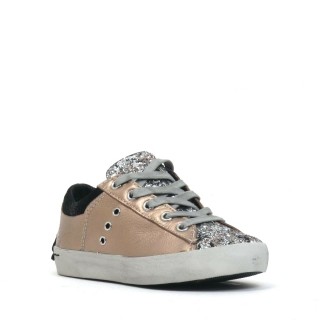 CRIME London Sneaker rose goud