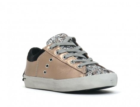 CRIME London Sneaker rose goud