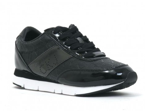 Calvin Klein Sneaker zwart lak