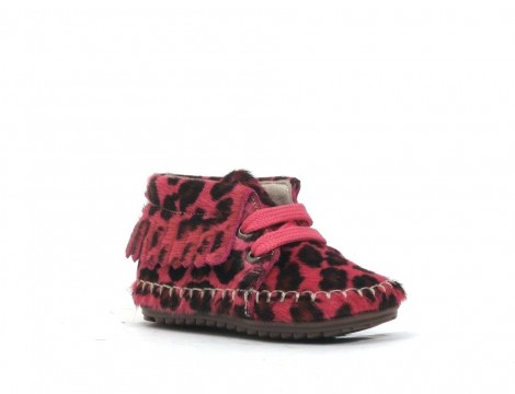 Shoesme Babyschoentjes fuchsia roze