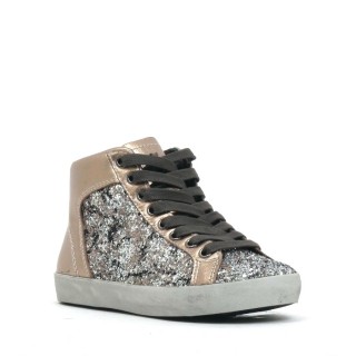 CRIME London Sneaker rose goud