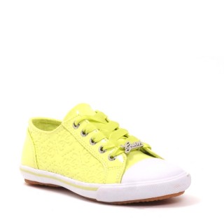 Guess Veterschoen geel fluo