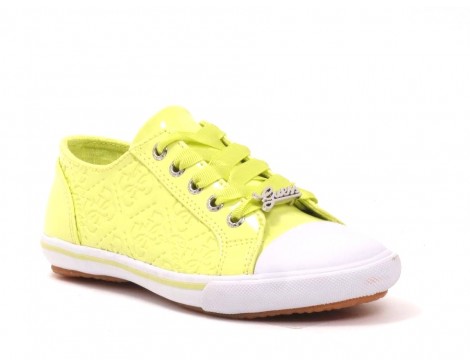 Guess Veterschoen geel fluo