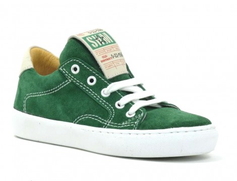 Shoesme Veterschoen groen