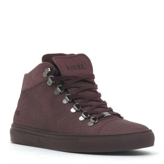 Nubikk Veterschoen bordeaux