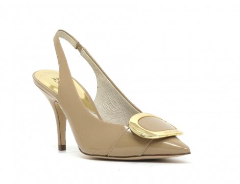 Michael Kors Pump taupe lak