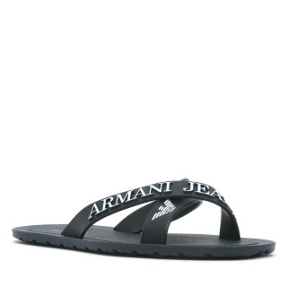 Armani Jeans Slipper blauw