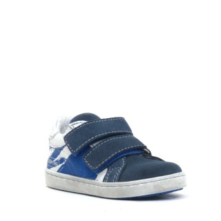 Shoesme Klittenbandschoen jeans blauw