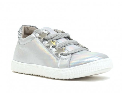 E.B. Sneaker zilver