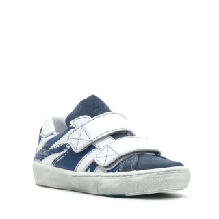 Shoesme Klittenbandschoen blauw