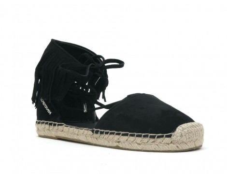 Supertrash Espadrille zwart