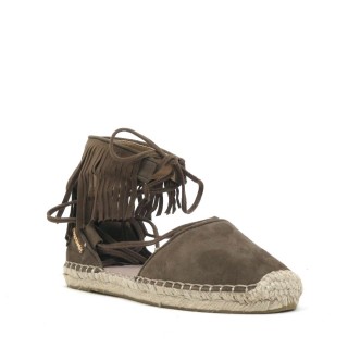 Supertrash Espadrille olijfgroen