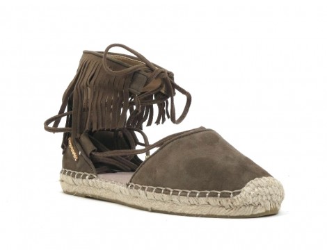 Supertrash Espadrille olijfgroen