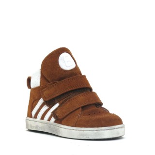 Bo-bell Klittenbandschoen cognac