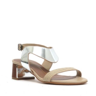 Lola Cruz Sandaal beige