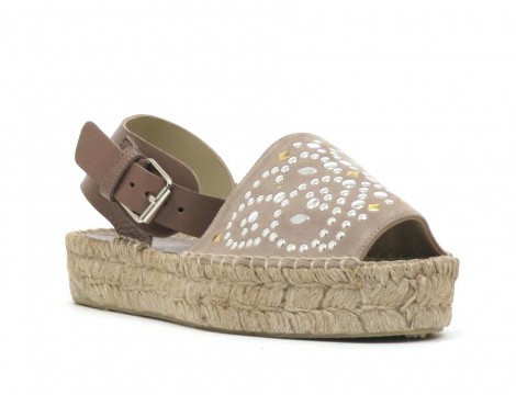 Toral Espadrille taupe