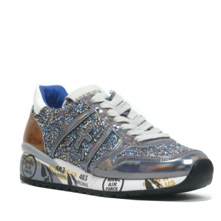 Premiata Sneaker oud zilver