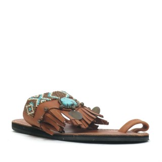 Mzury Slipper cognac