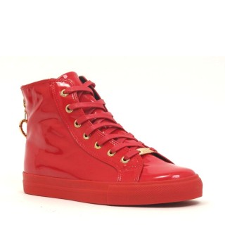 Moschino Sneaker rood lak