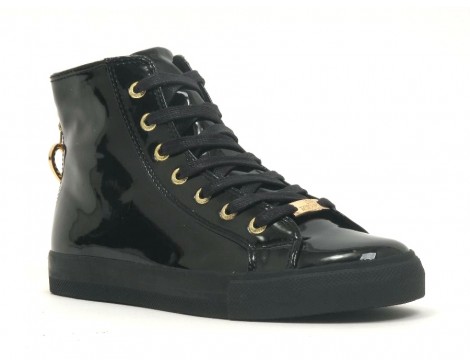 Moschino Sneaker zwart lak