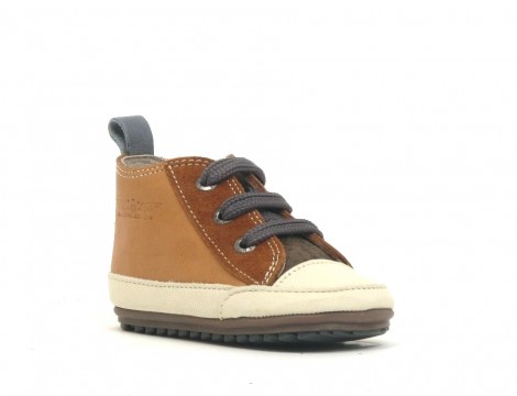 Shoesme Babyschoentjes bruin natu