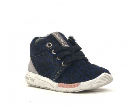 Shoesme Veterschoen blauw