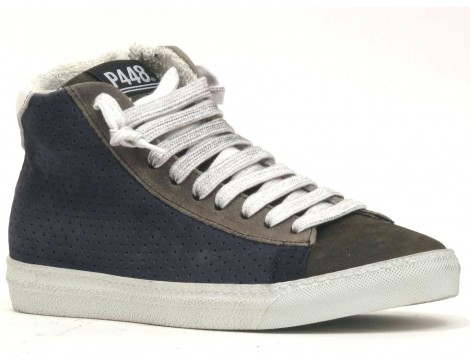 P448 Sneaker blauw