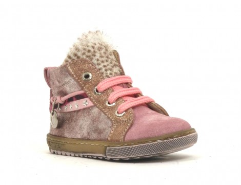 Shoesme Veterschoen roze