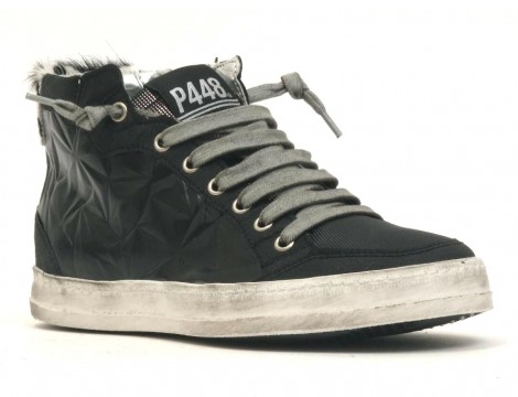 P448 Sneaker zwart